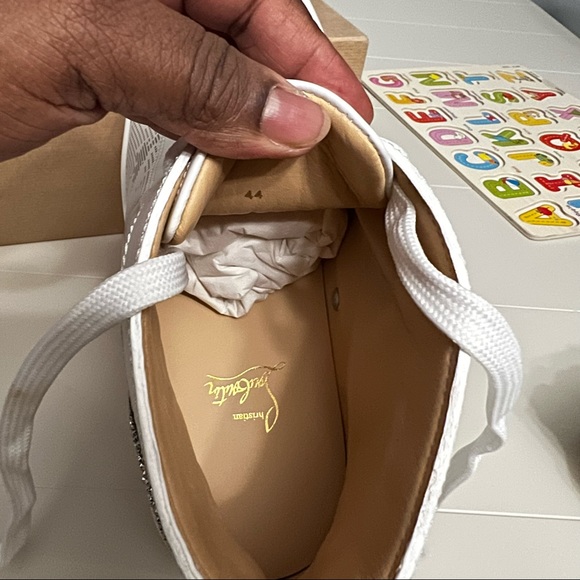 Christian Louboutin | Louis Sp Strass high-top sneakers - Picture 11 of 14